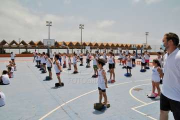 Éxito del campus veraniego del Telde Basket Tara (Foto Francisco Javier Santana)